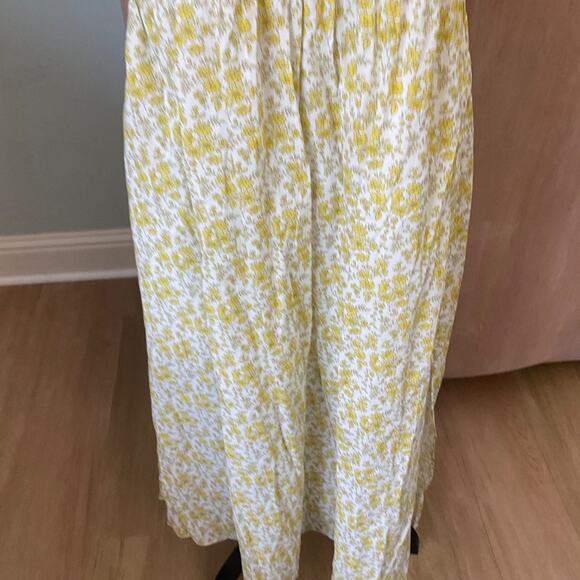 J. Crew Paloma dress Liberty floral boho garden party smocked adjustable vacay L - Picture 7 of 16